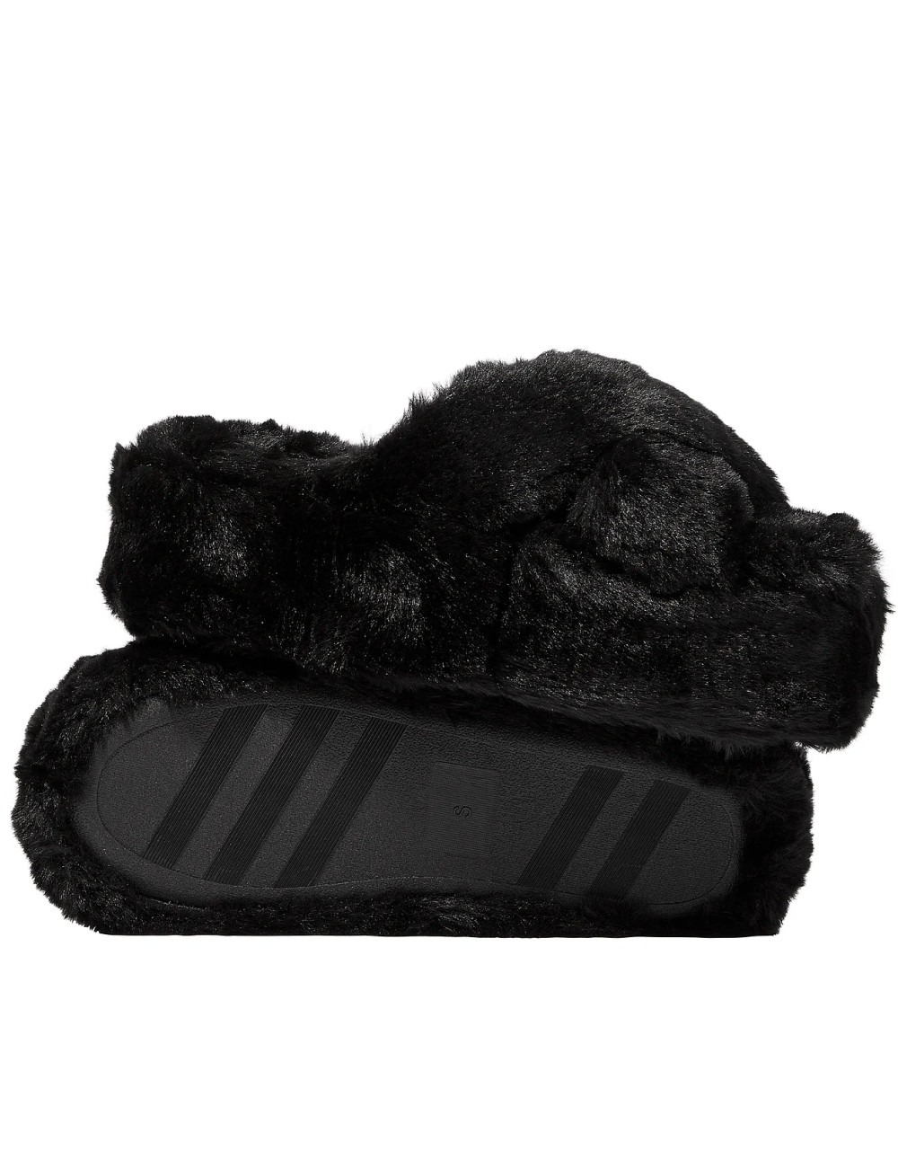 КАПЦІ-ТАПОЧКИ VICTORIA'S SECRET CRISS CROSS FAUX FUR SLIDES, L