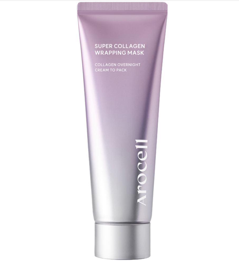 Маска-плівка з колагеном для зволоження та ліфтингу Arocell Super Collagen Wrapping Mask 80ml