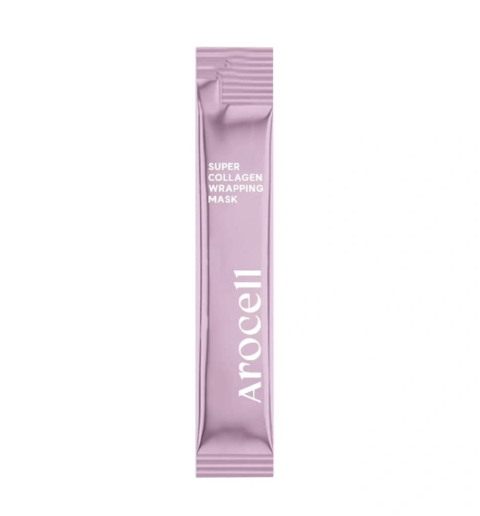 Маска-плівка з колагеном для зволоження та ліфтингу Arocell Super Collagen Wrapping Mask 5g (1шт)