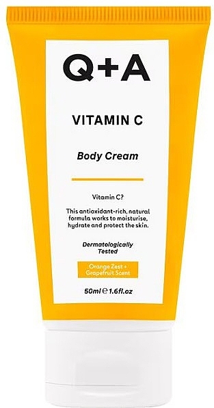Крем для тіла Q+A Vitamin C Body Cream 50ml