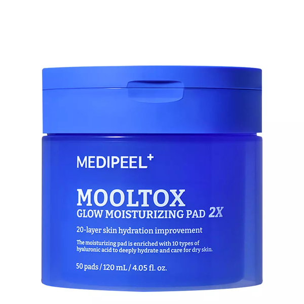 MEDI PEEL зволожувальні педи для сяяння шкіри Mooltox Glow 2× MOOLTOX GLOW MOISTURIZING PAD 2X