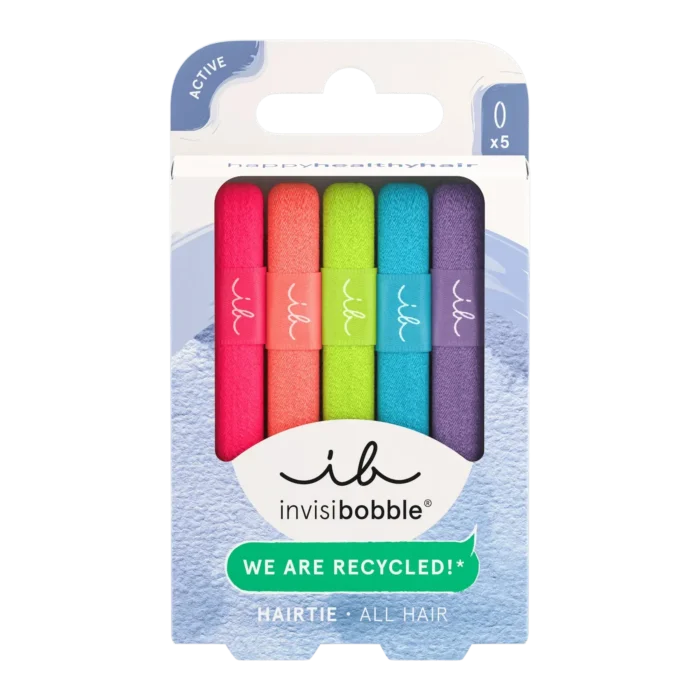 Резинка-браслет для волосся Invisibobble Hair Tie Neon Glow 5шт