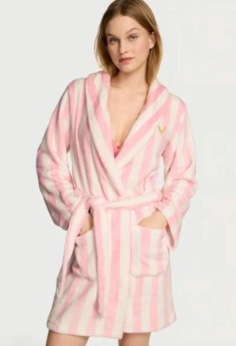 Плюшевий халат Short Cozy Robe Iconic Stripe Wings XS/S