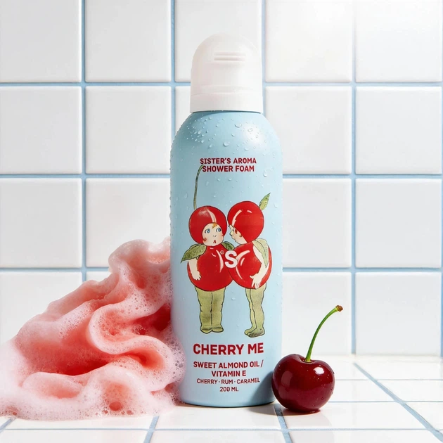 Пінка для душу Sister's Aroma Cherry Me Eau So Fresh 200ml