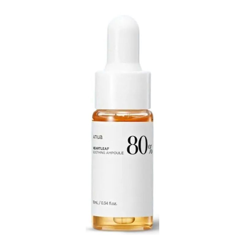 Заспокійлива сироватка для обличчя Anua Heartleaf 80% Moisture Soothing Ampoule 10ml