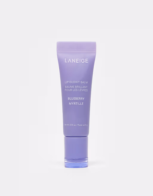 Міні-бальзам для губ Laneige Lip Glowy Balm Blueberry Чорничний бальзам для губ 5ml