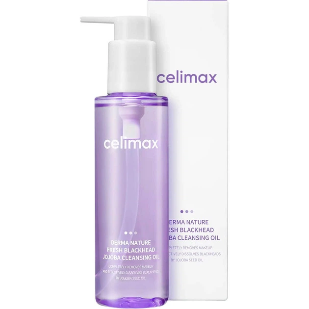 Celimax Гідрофільна олія із жожоба Derma Nature Fresh Blackhead Jojoba Cleansing Oil 150 мл