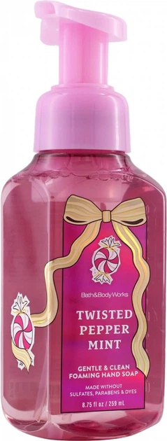 Пінка-мило для рук Bath and body works - Twisted Peppermint