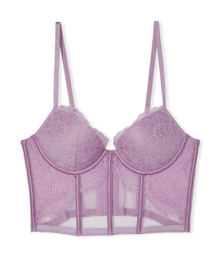 Корсетний топ рожевий Victoria’s Secret Very Sexy Push-Up Bustier Size 34B