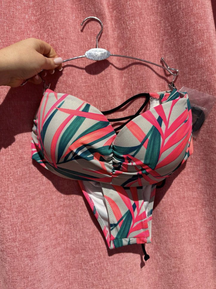 Купальник тропік Victoria's Secret Pink Size бюст S-DD, низ M