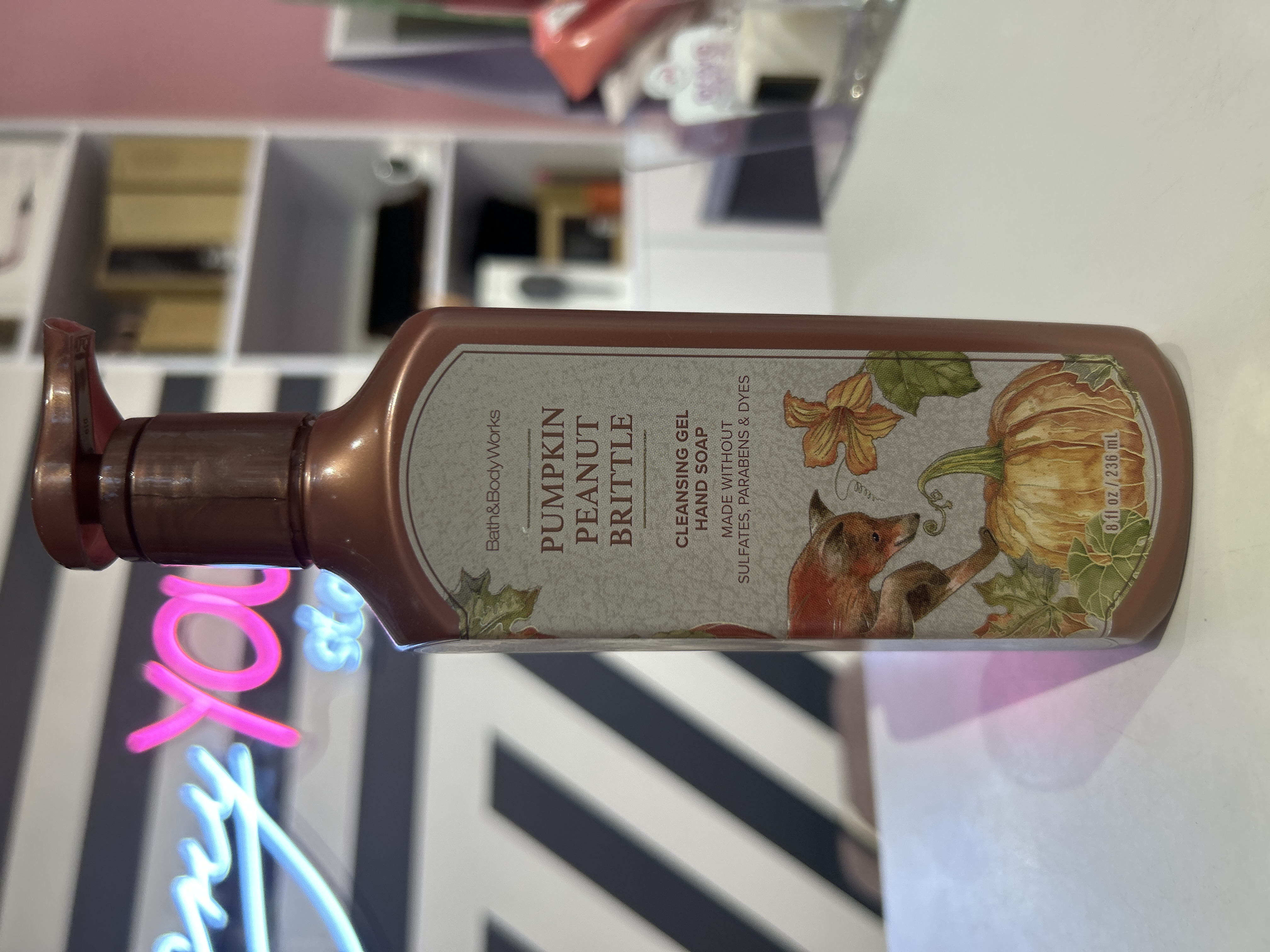 Рідке мило для рук Bath and Body Works - Pumpkin Peanut Brittle