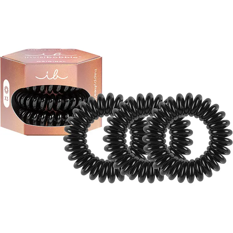 Резинка-браслет для волос Invisibobble Original Premium True Black