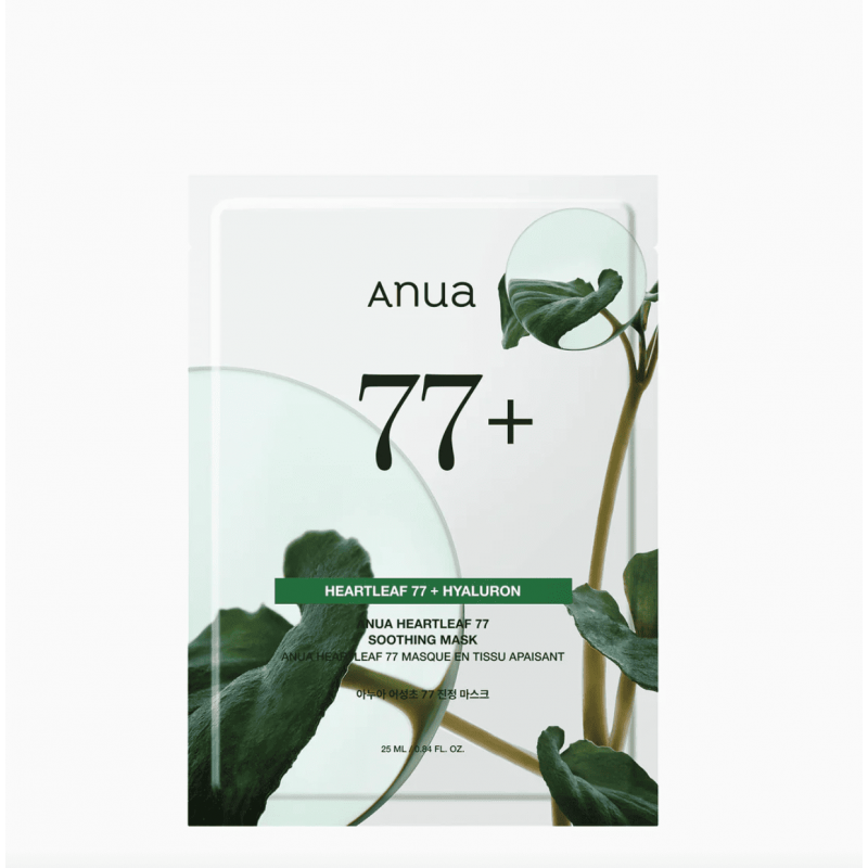 Заспокійлива протизапальна маска з екстрактом хауттюйнії Anua Heartleaf 77 Soothing Mask 1 шт