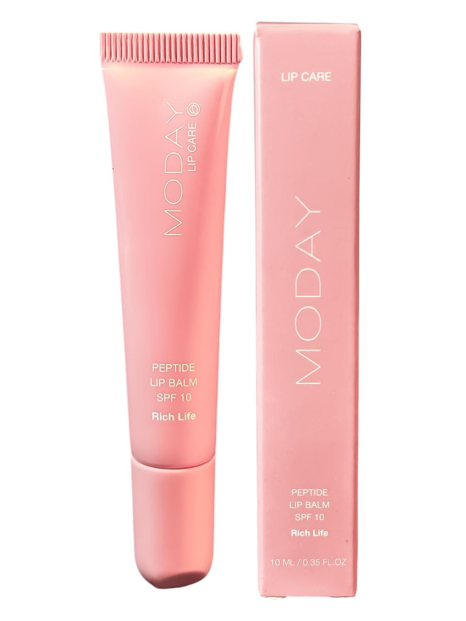 Бальзам для губ Moday Rich Life peptide lip balm на основі пептидних комплексів