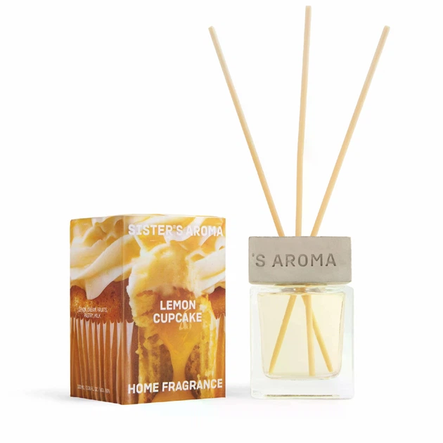 Аромат для дому Sister's Aroma Лимонний Капкейк Lemon Cupcake 110ml