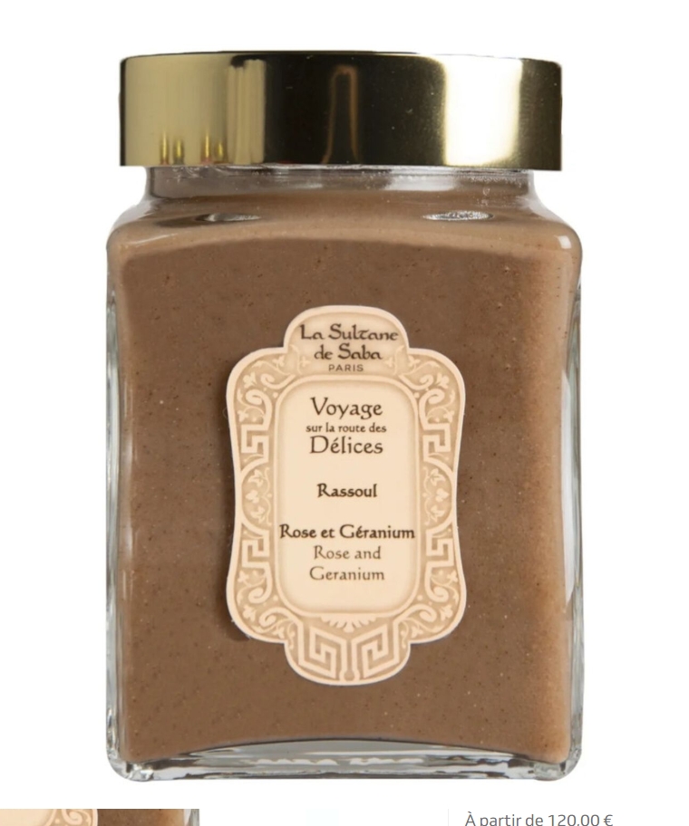Глина для обличчя, волосся і тіла Sultane De Saba - Rassoul 300ml