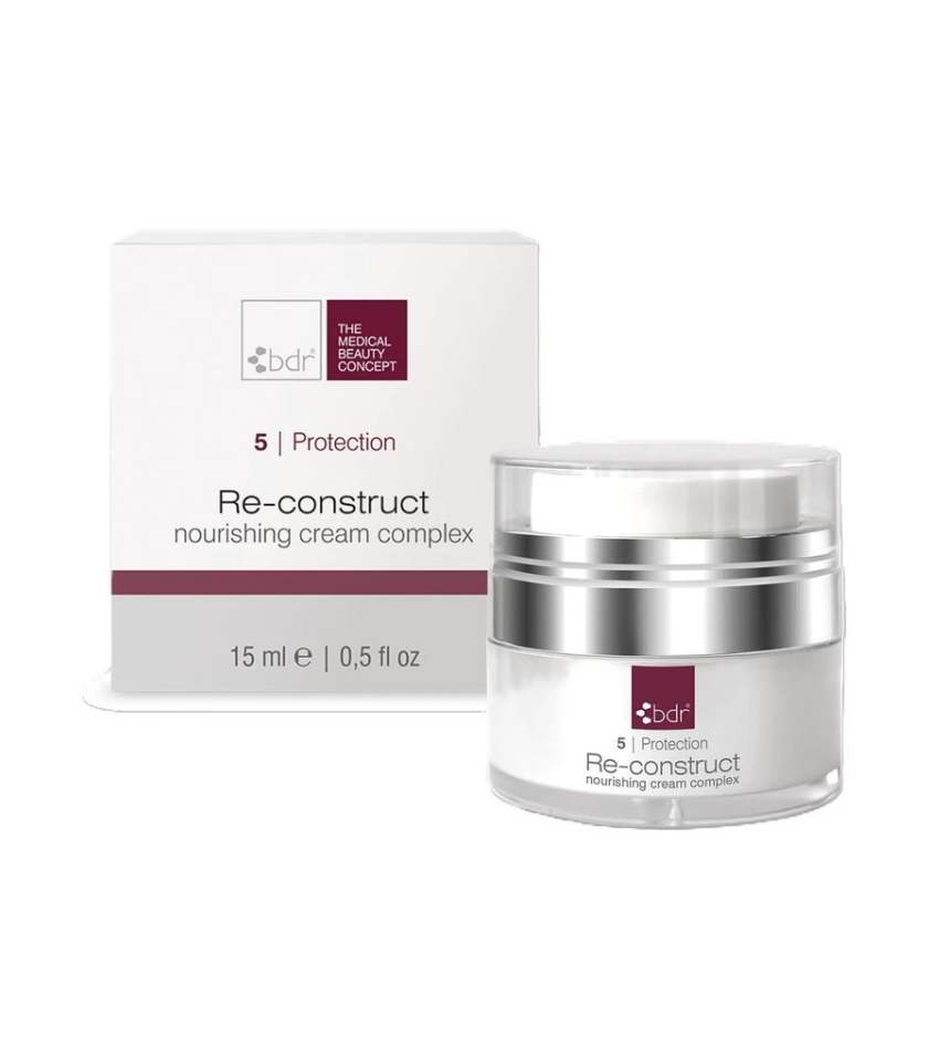 Живильний крем-комплекс для шкіри обличчя BDR - Protection Re-construct Nourishing cream complex 15ml