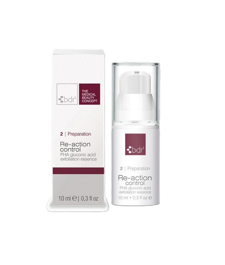 Пілінг для обличчя з PHA-глюконовою кислотою BDR - Re-action Control 3ml