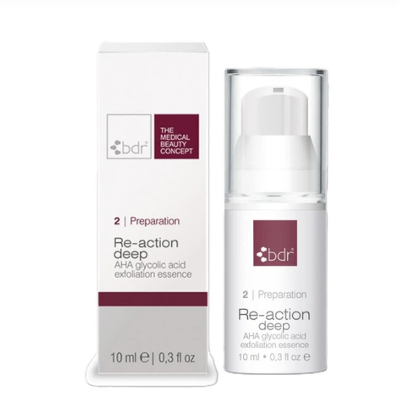 Пілінг для обличчя AHA гліколевою кислотою BDR - Re-Action Deep 3ml