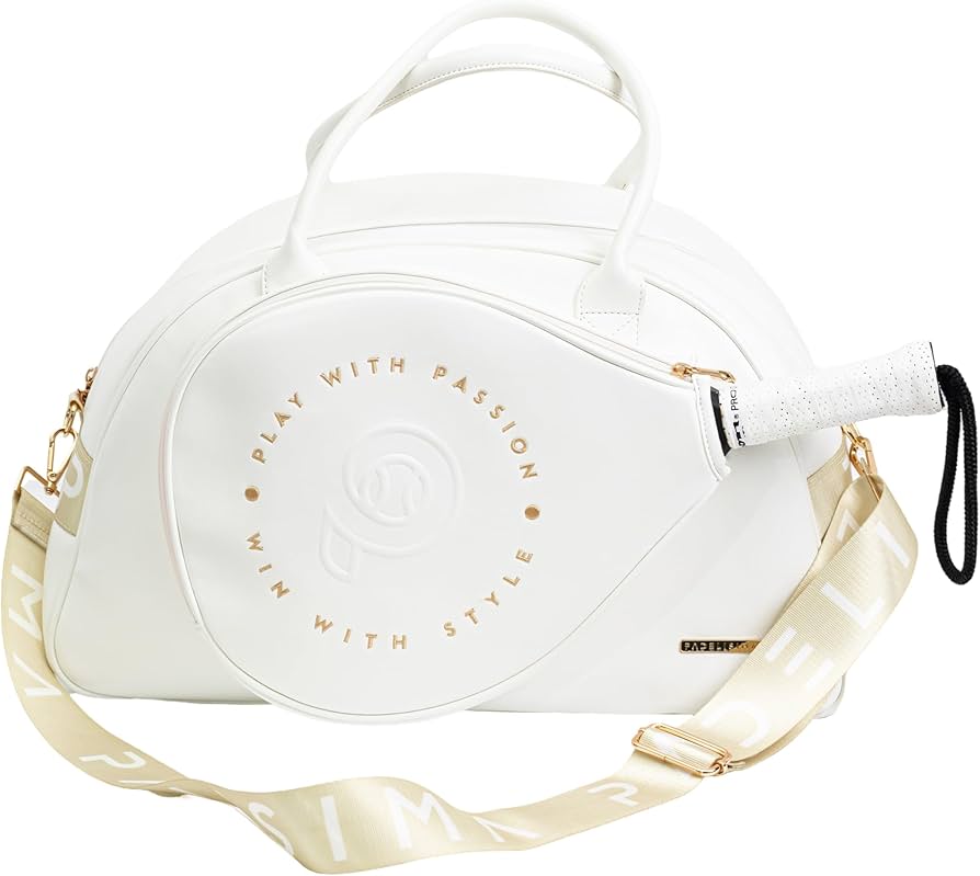 Сумка для падел Padelisima Luxury Padel Collection біла