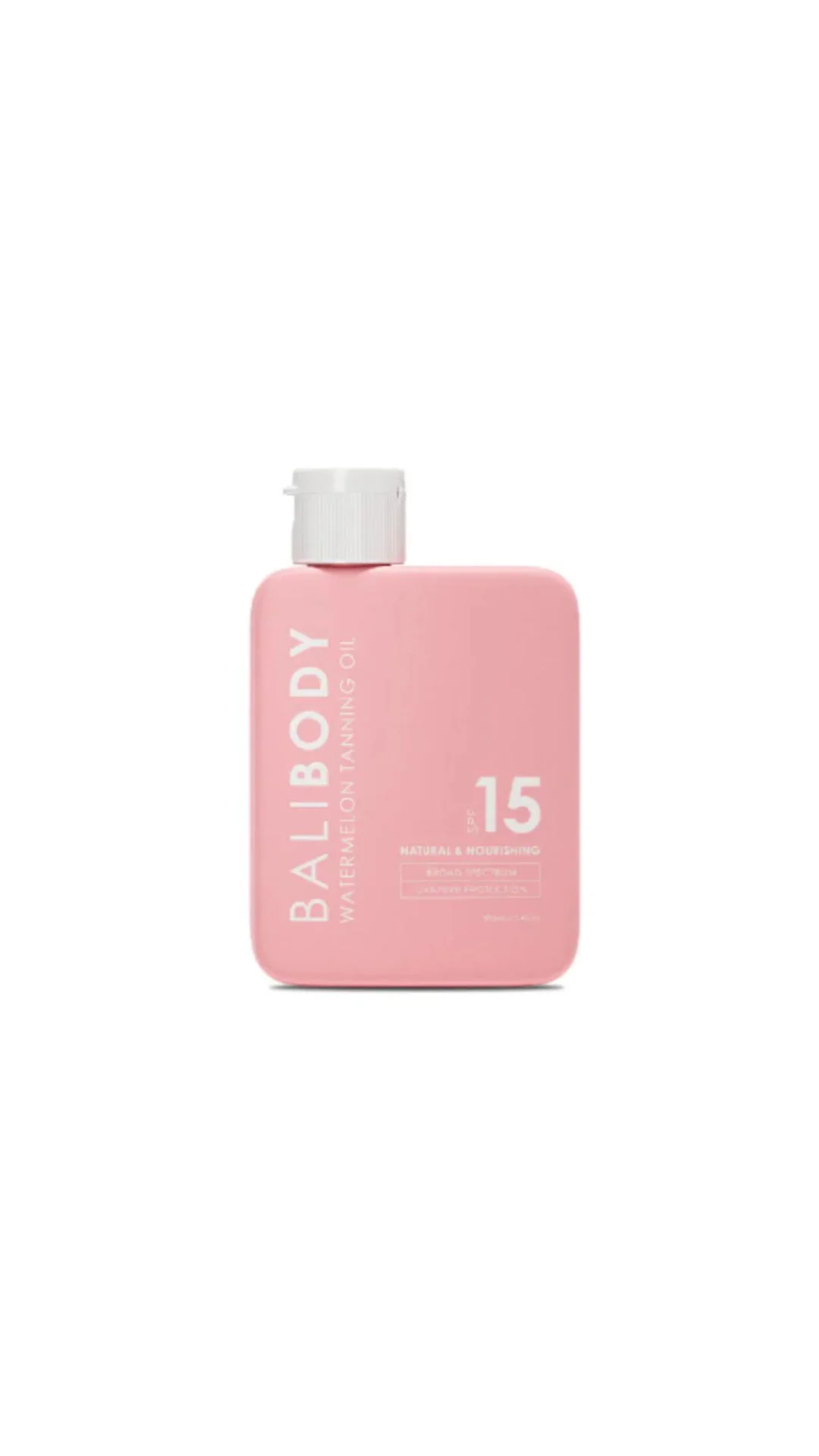 Персикова Олія для Загару із Захистом SPF15 Bali Body Peach Tanning Oil 100 мл