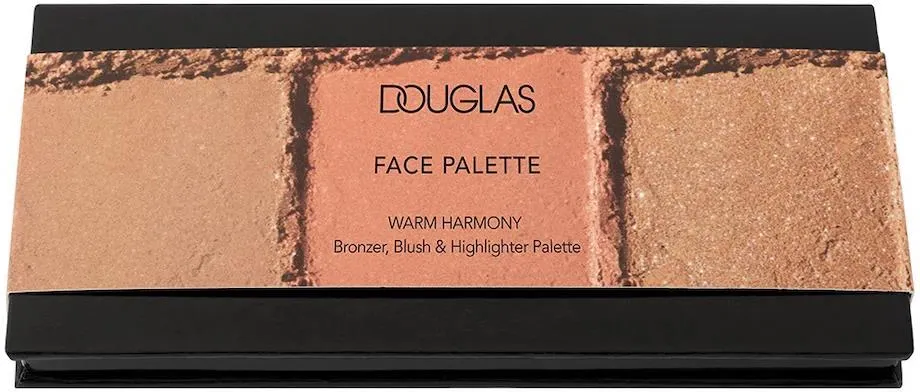 Палетка для обличчя Douglas Face Palette в гармонії відтінків "Warm Harmony"