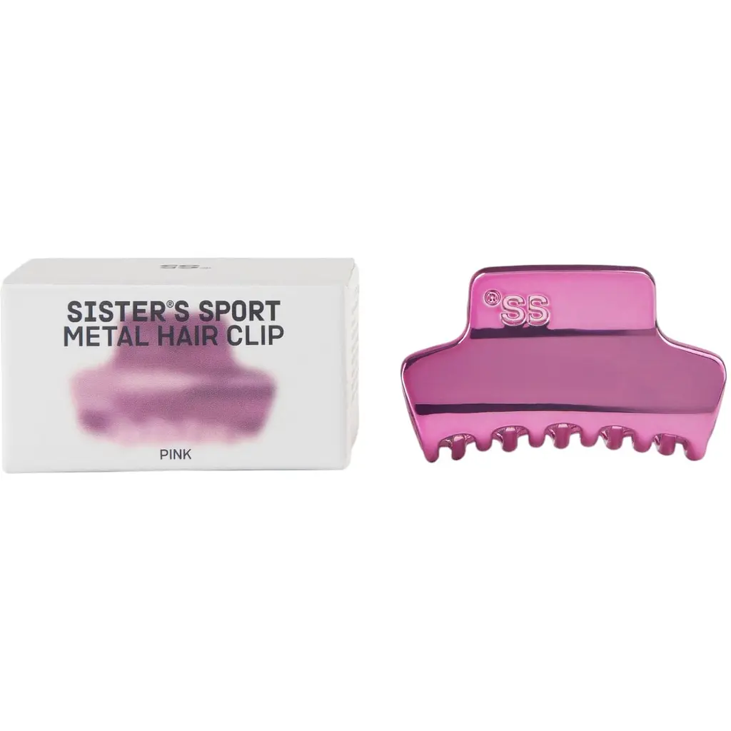 Металева заколка для волосся Sister's Sport Pink