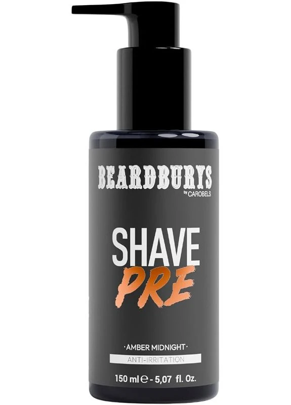 Крем проти подразнення перед голінням Amber Midnight Beardburys, 150 мл
