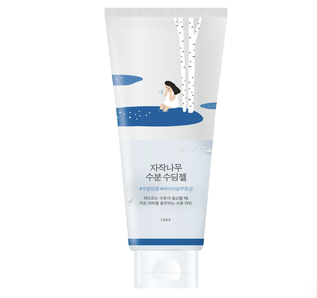Успокаивающий гель с березовым соком ROUND LAB Birch Juice Moisturizing Soothing Gel 150ml
