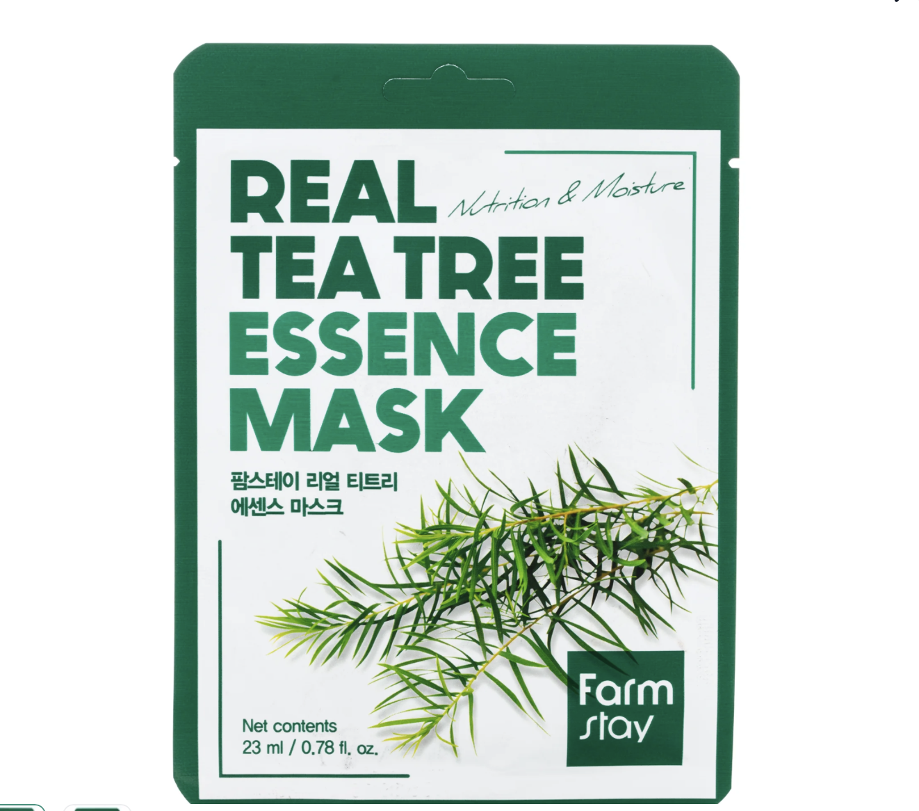 Маска тканинна з екстрактом чайного дерева Farm Stay Real Tea Tree Essence Mask