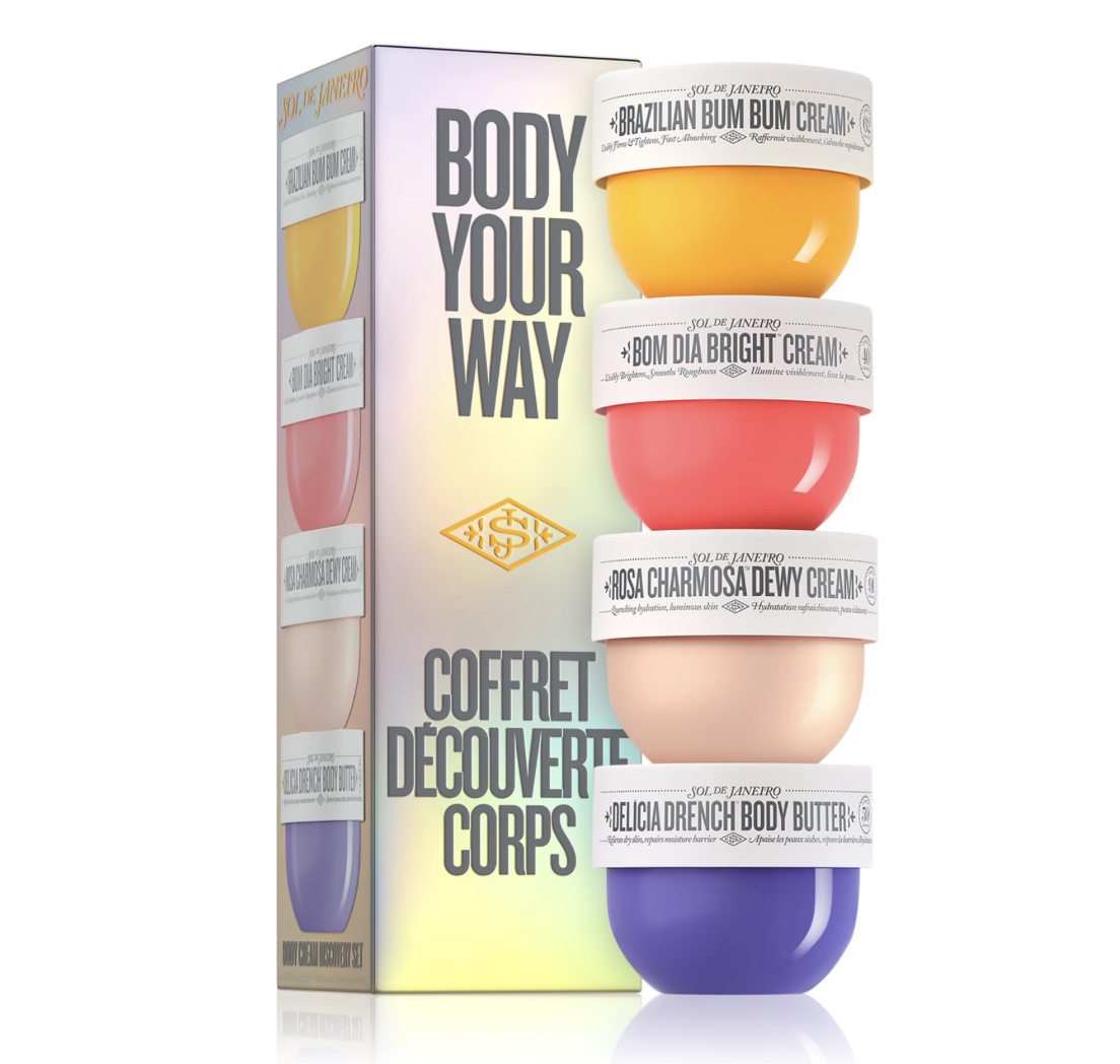 Подарунковий набір Sol de Janeiro - Body Cream Discovery Set (4 креми)