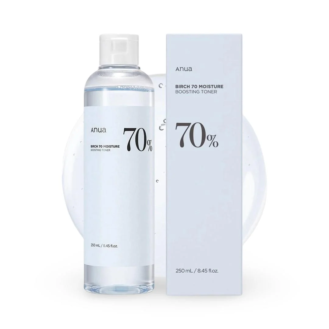 Зволожувальний тонер з березовим соком 70% Anua Birch Moisture Boosting Toner 250 ml