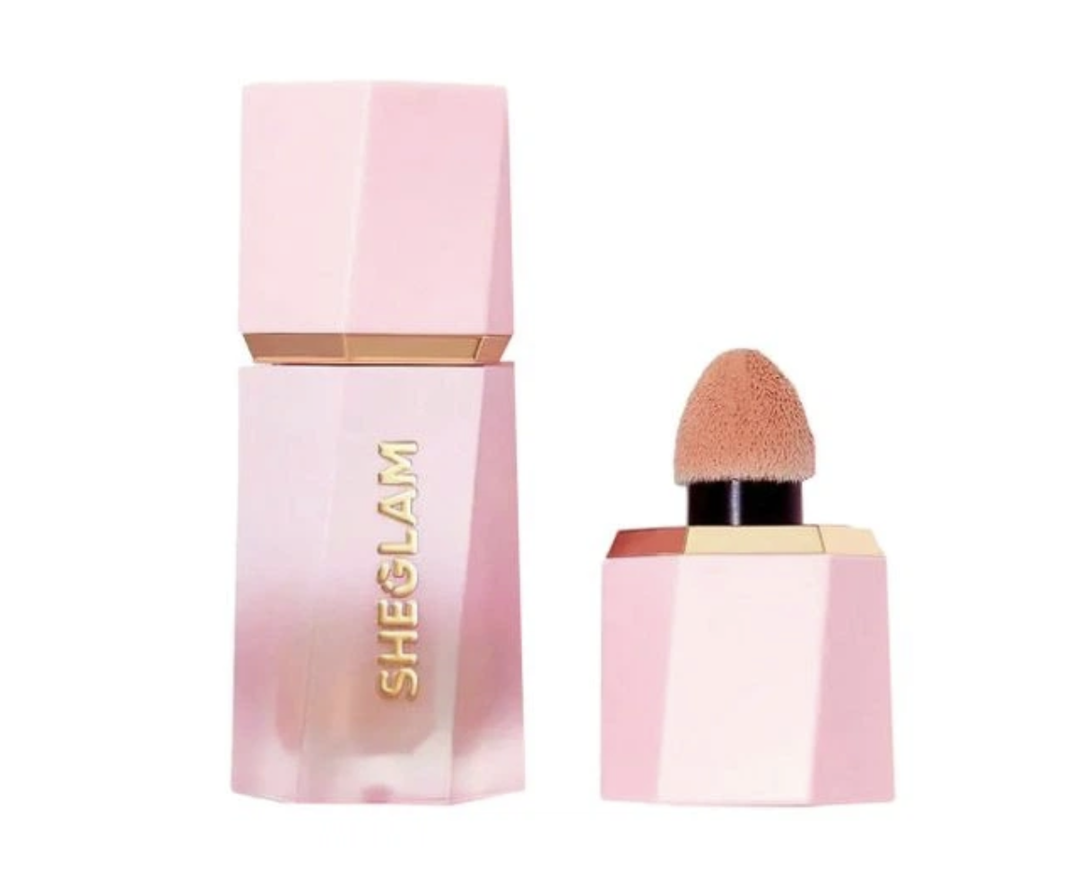 Рідкі рум'яна для обличчя Sheglam - Color Bloom Liquid Blush у відтінку Hush Hush
