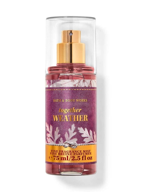 Парфумований міні-спрей для тіла Bath and Body Works TOGETHER WEATHER 75 мл
