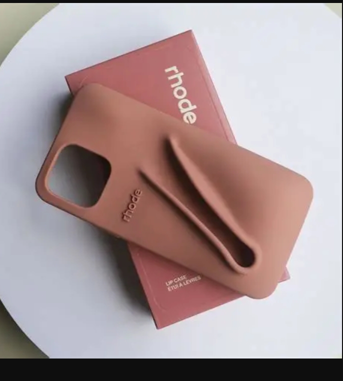 Rhode Lip Case iPhone - чохол для телефона 15 PRO рожевий