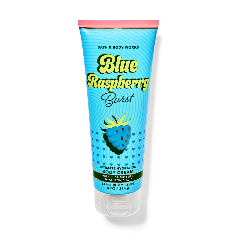 Крем для тіла Bath and body works - Blue Raspberry 226ml