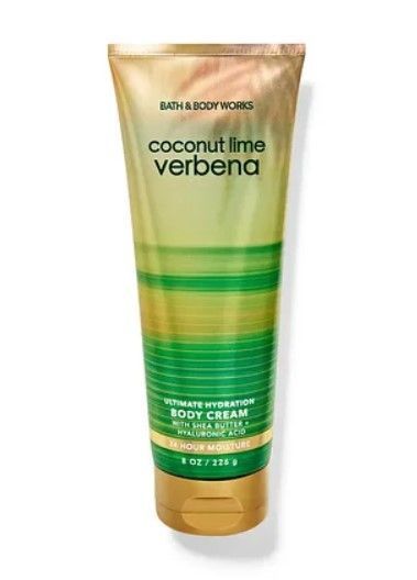 Крем для тіла Bath and body works - Coconut Lime Verbena 226ml