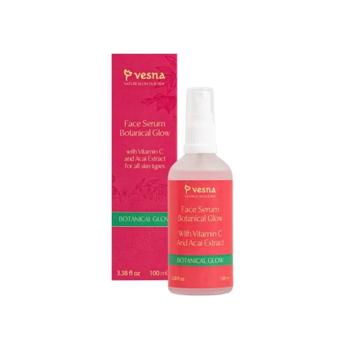 Vesna сироватка для обличчя рослинне сяйво Botanical Glow, 100ml