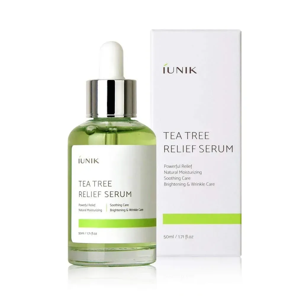 Iunik серум для обличчя з чайним деревом Tea Tree relief serum, 50ml