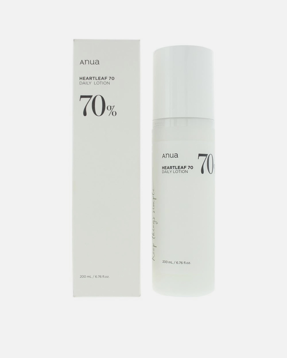 Живильний лосьйон для обличчя Anua Heartleaf 70% Daily Relief Lotion 200ml