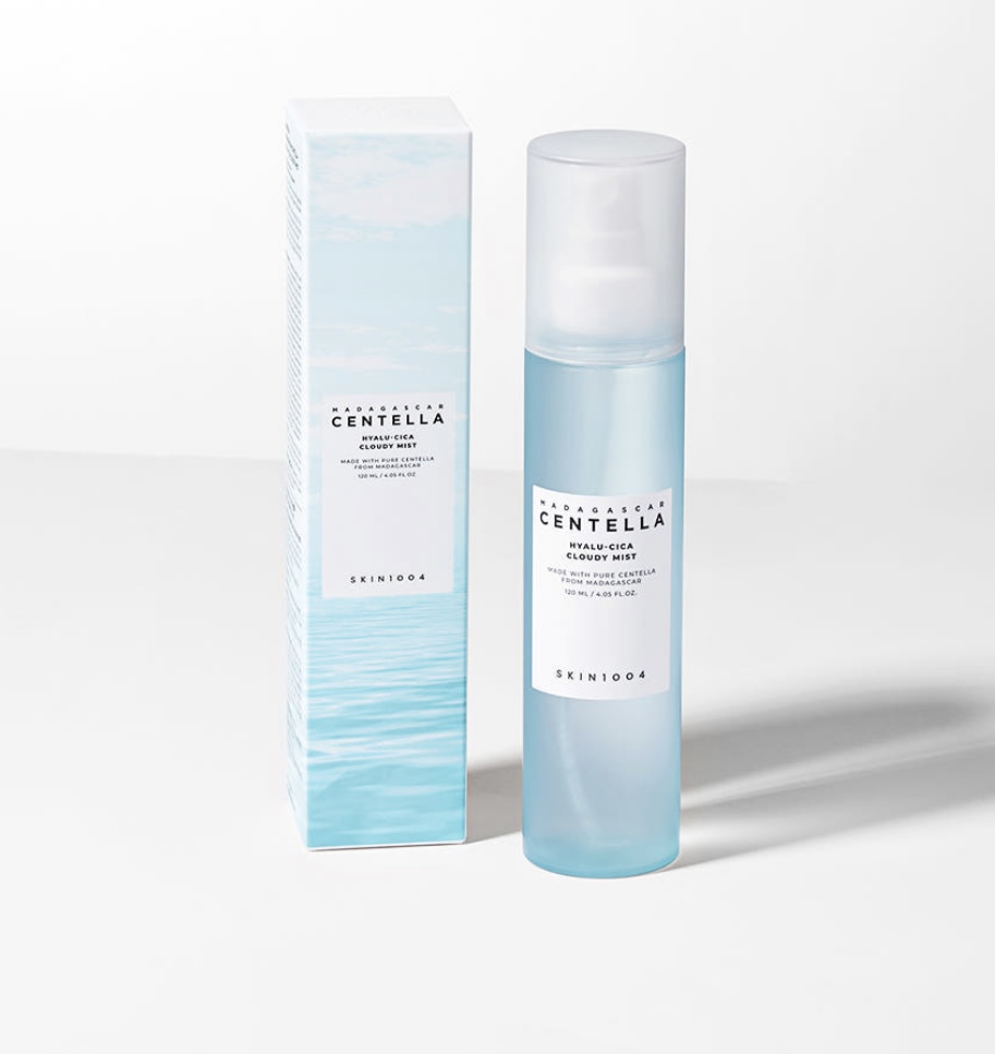 Зволожуючий спрей для обличчя - Skin1004 Hyalu-Cica Cloudy Mist 120ml