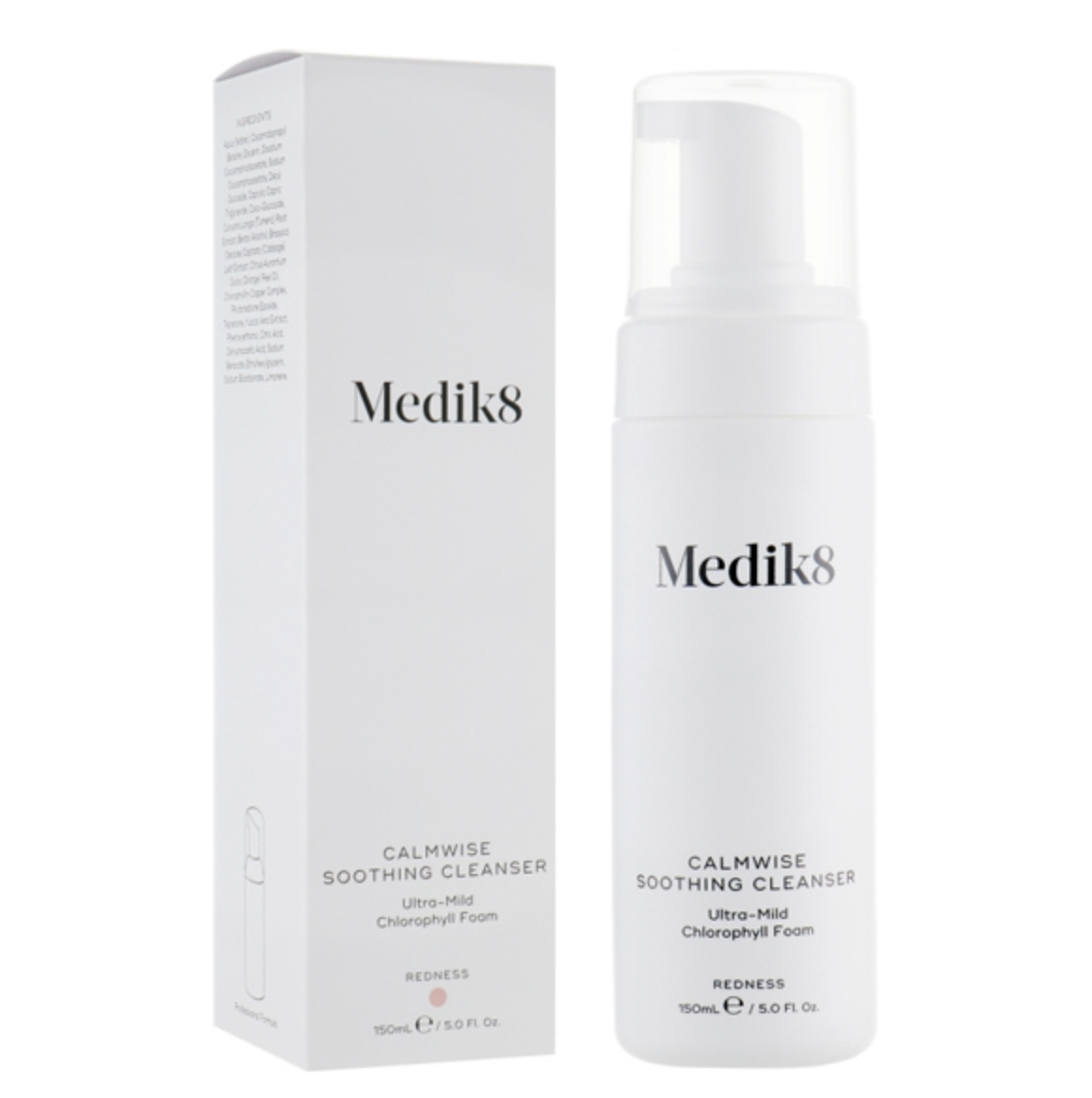 Ніжна пінка для очищення чутливої шкіри Medik8 - Calmwise Soothing Cleanser 150ml