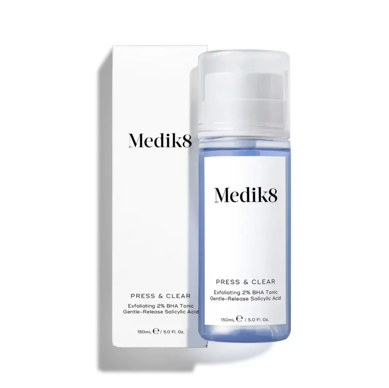 Щоденний відлущувальний тонік із РНА й активатором ферментів Medik8 - Press & Glow Refil 200ml