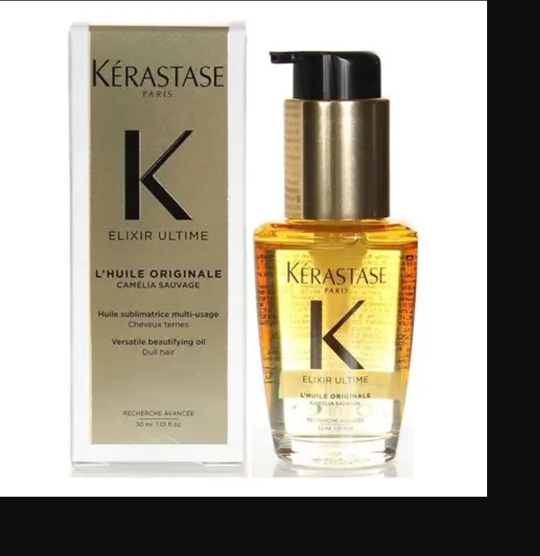 Олійка-концентрат для живлення та блиску тьмяного волосся Kérastase Elixir Ultime L'Huile Originale 30ml
