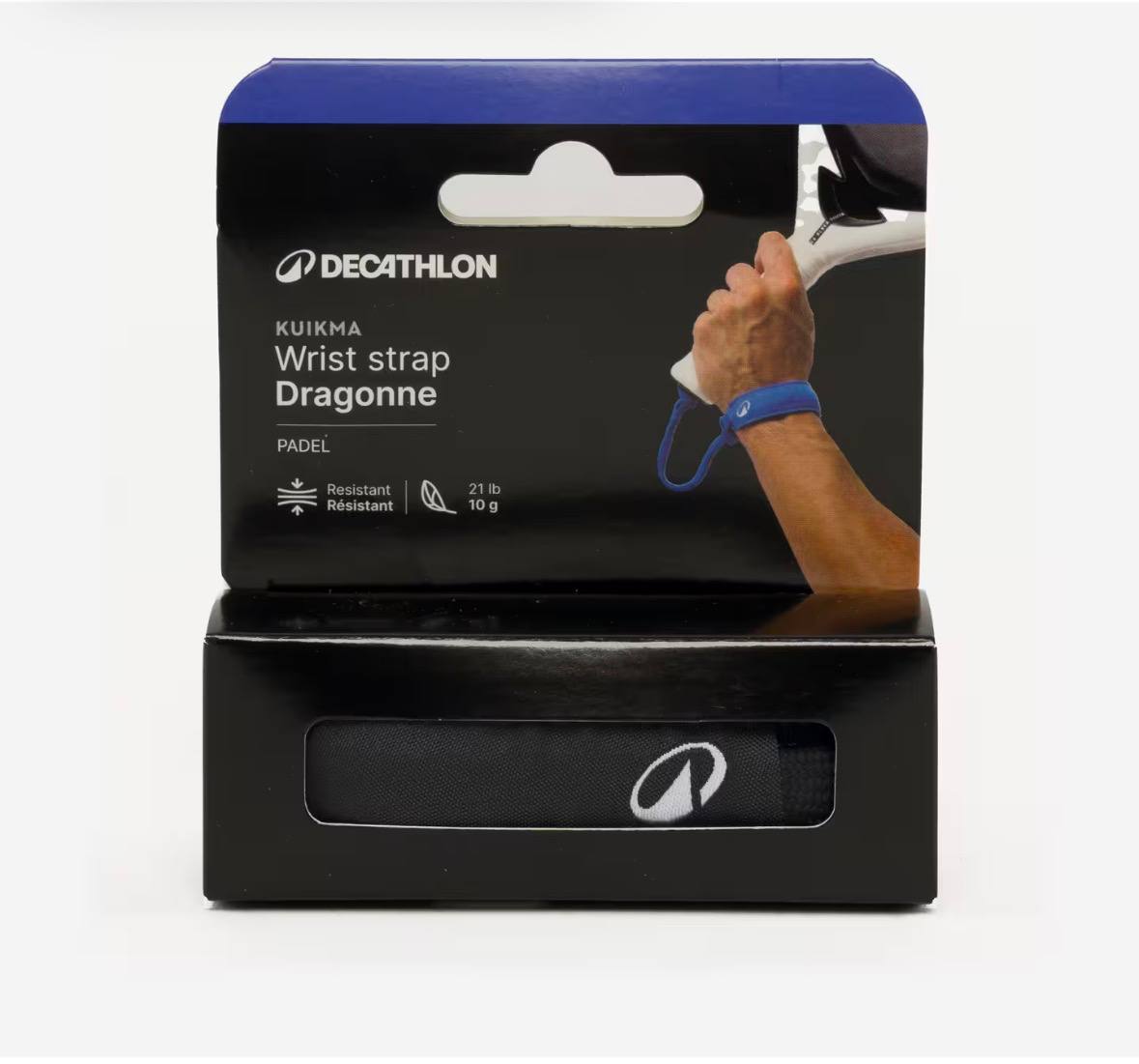 Ремінець для паделя Decathlon Customisable and Washable Padel Strap - Black