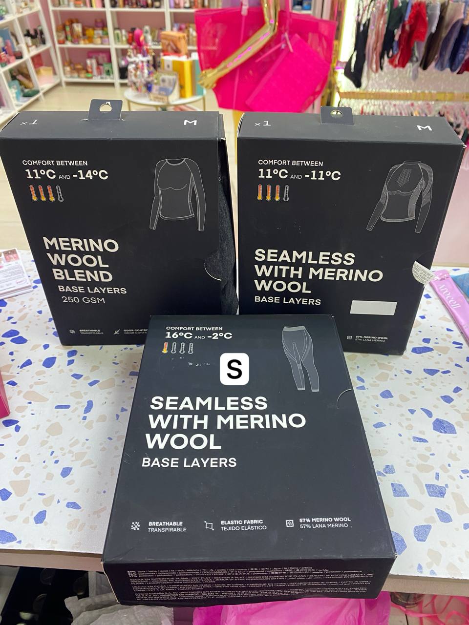 Термоштани Oysho Seamless with merino wool Size S