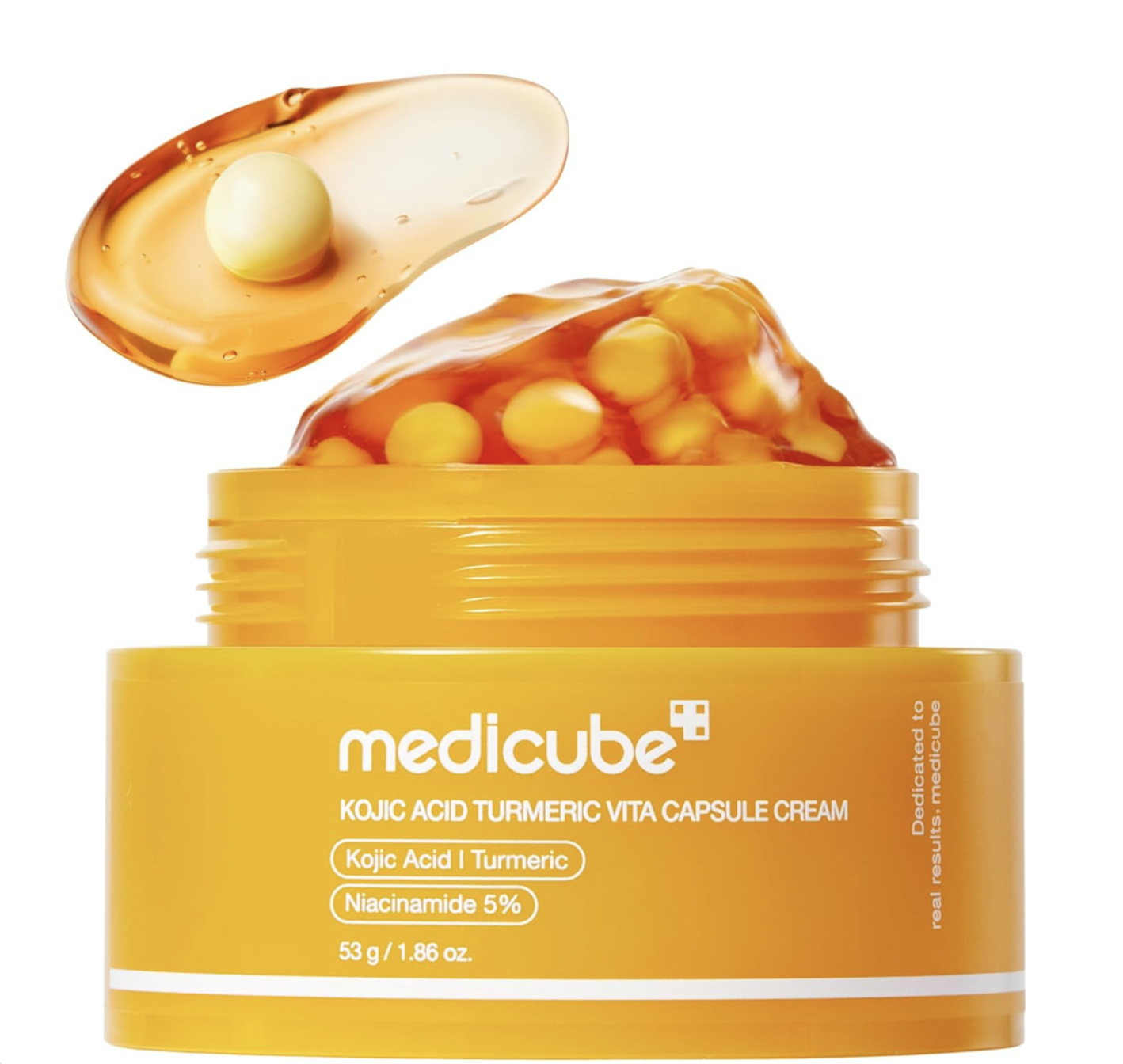 Освітлюючий капсульний крем з койєвою кислотою і куркумою Medicube - Kojic Acid Turmeric Vita Capsule Cream 53g