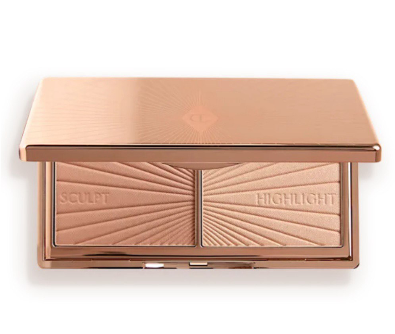 Палетка для контурингу Міні Charlotte Tilbury - Filmstar Bronze & Glow Contour Duo у відтінку: Light Medium