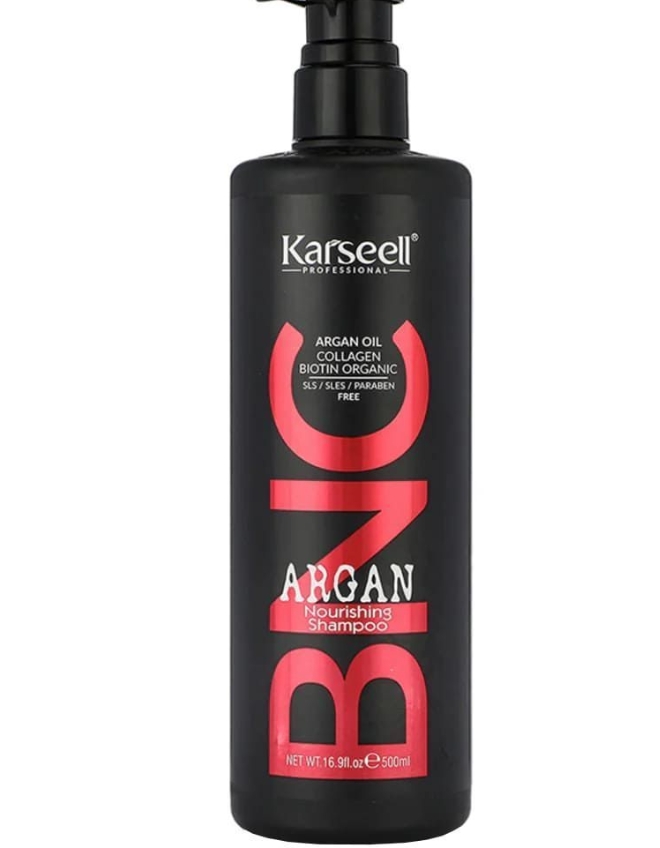Karseell argan nourishing shampoo живильний шампунь для сухого і пошкодженого волосся 500мл