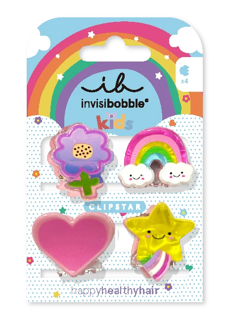 Invisibobble Заколка для волосся CLIPSTAR KIDS Happy World
